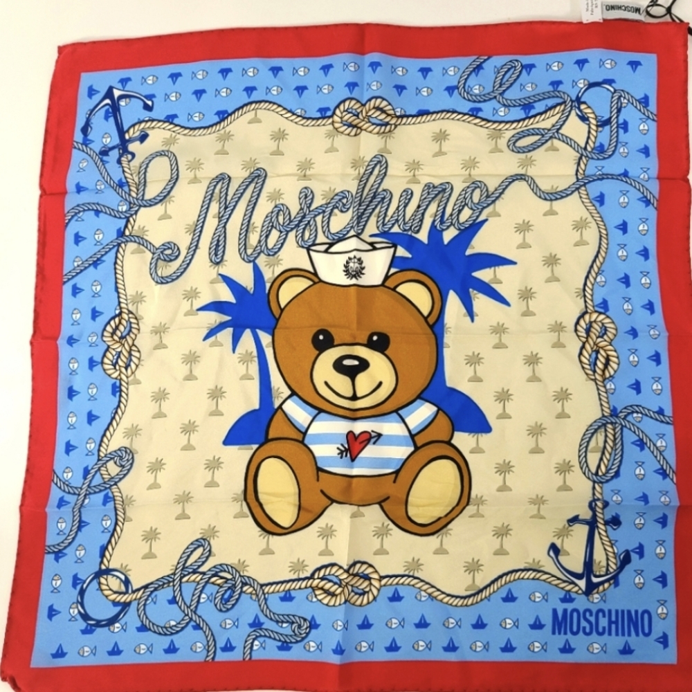 Moschino Bear Scarf